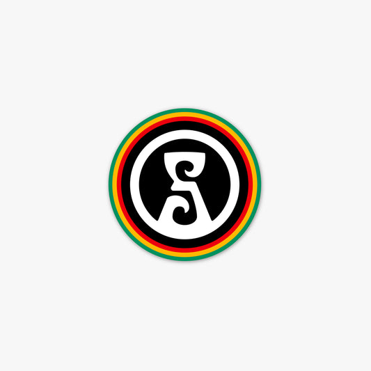 Rasta Logo Vinyl Sticker Stickers STONEstylee