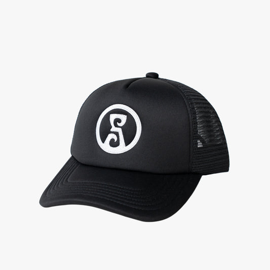 Standard Logo Trucker - black Hats STONEstylee