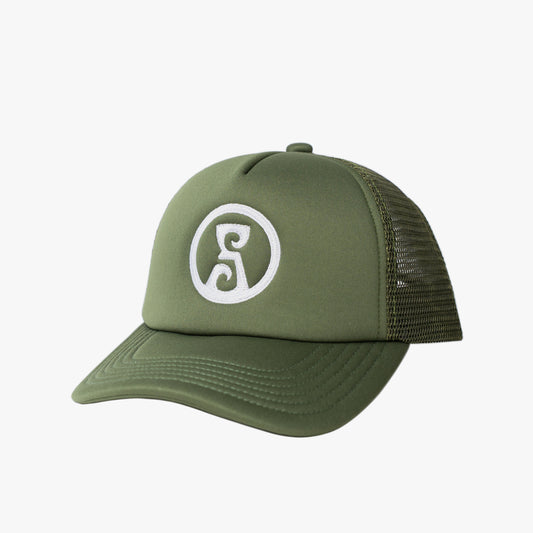 Standard Logo Trucker - olive Hats STONEstylee