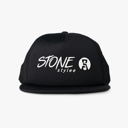 Script Lockup Trucker - black Hats STONEstylee