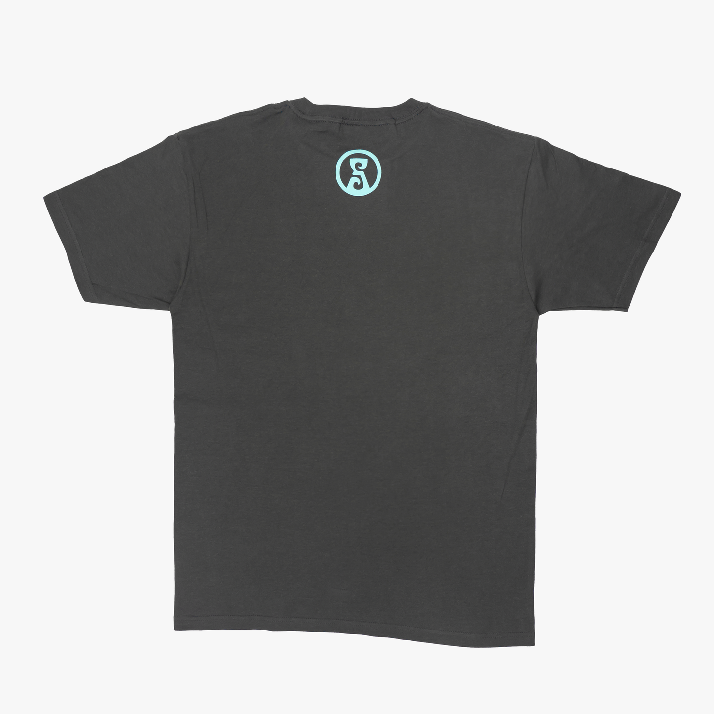 Wave Script Tee - charcoal STONEstylee
