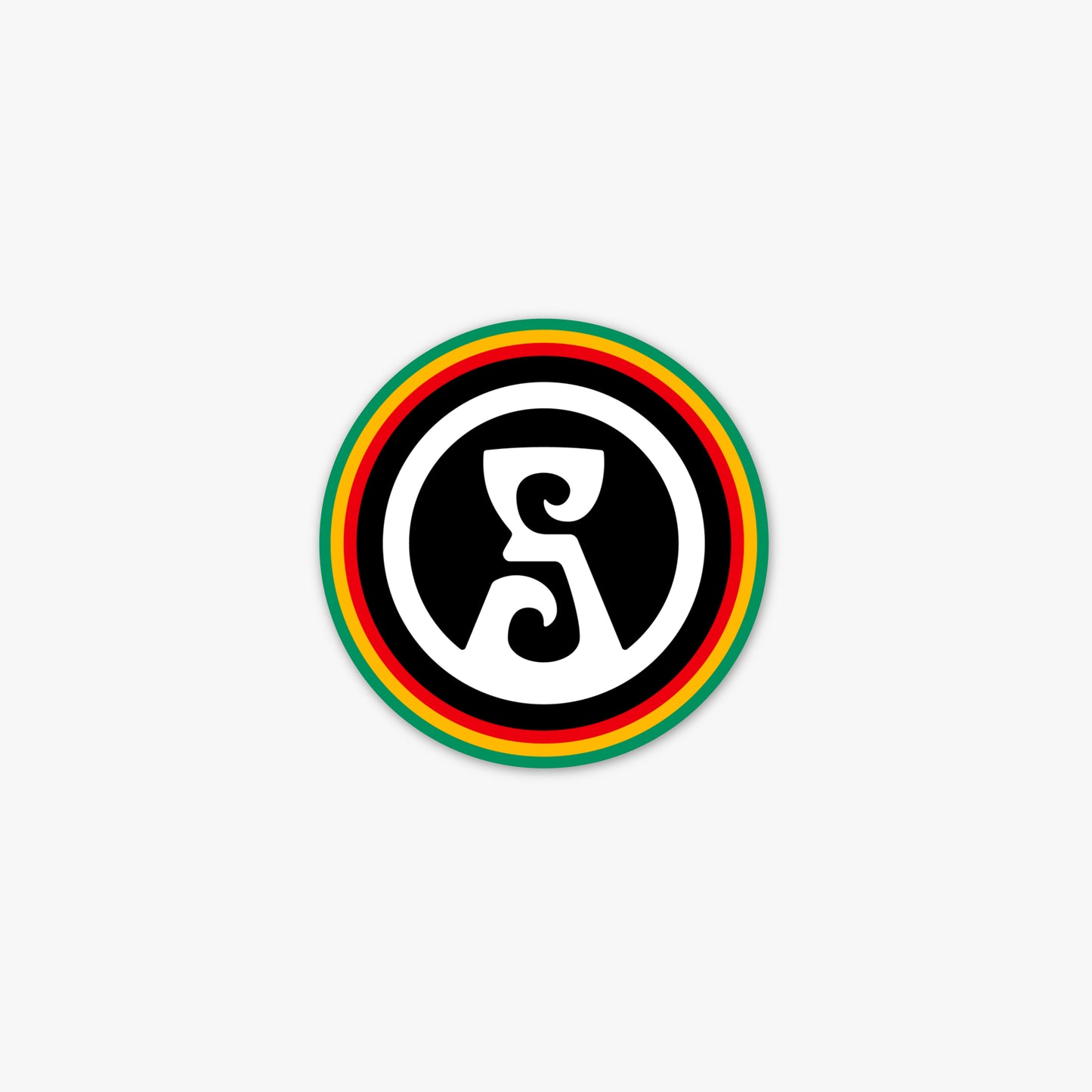 Rasta Logo Vinyl Sticker Stickers STONEstylee