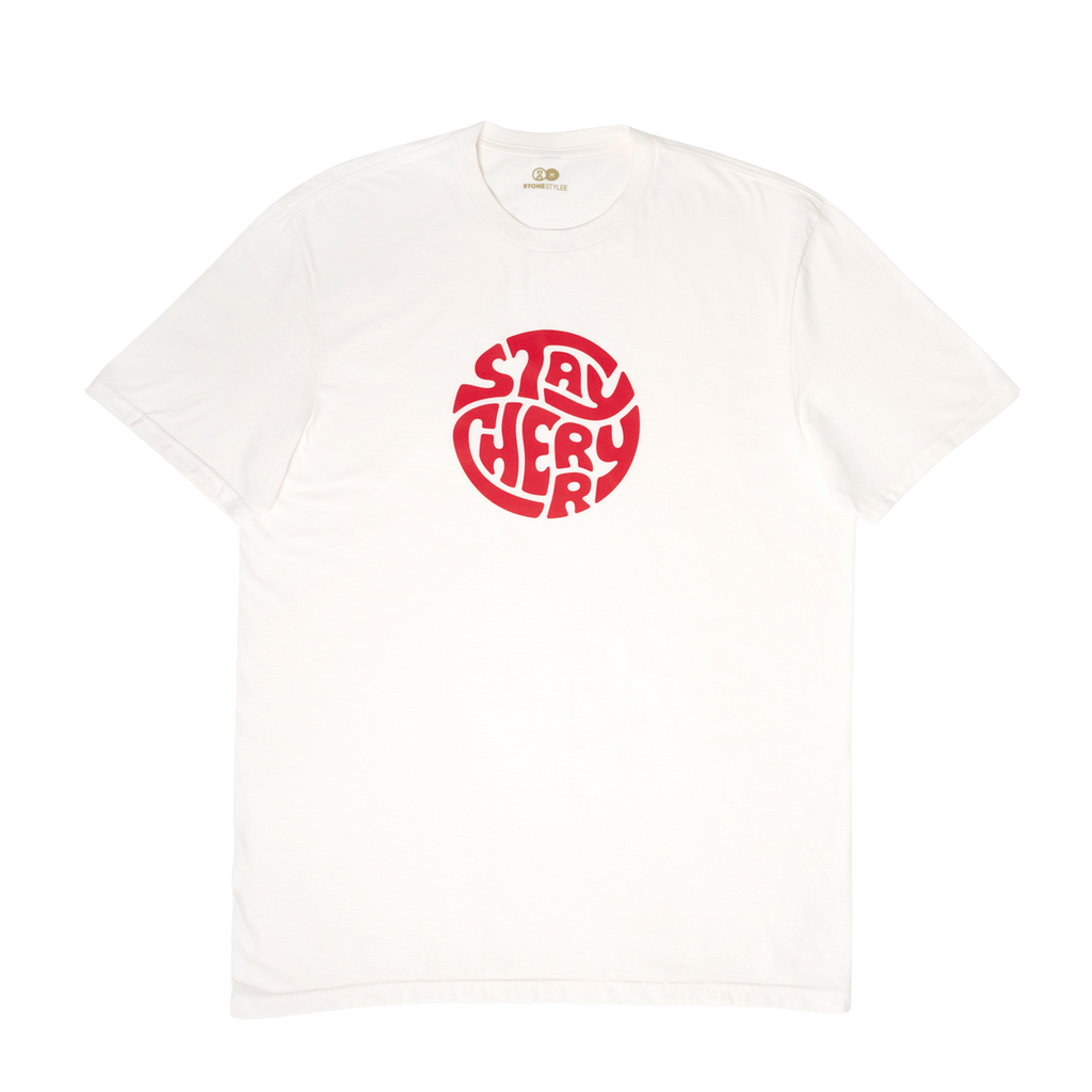 Stay Cherry Tee - sand shirts STONEstylee