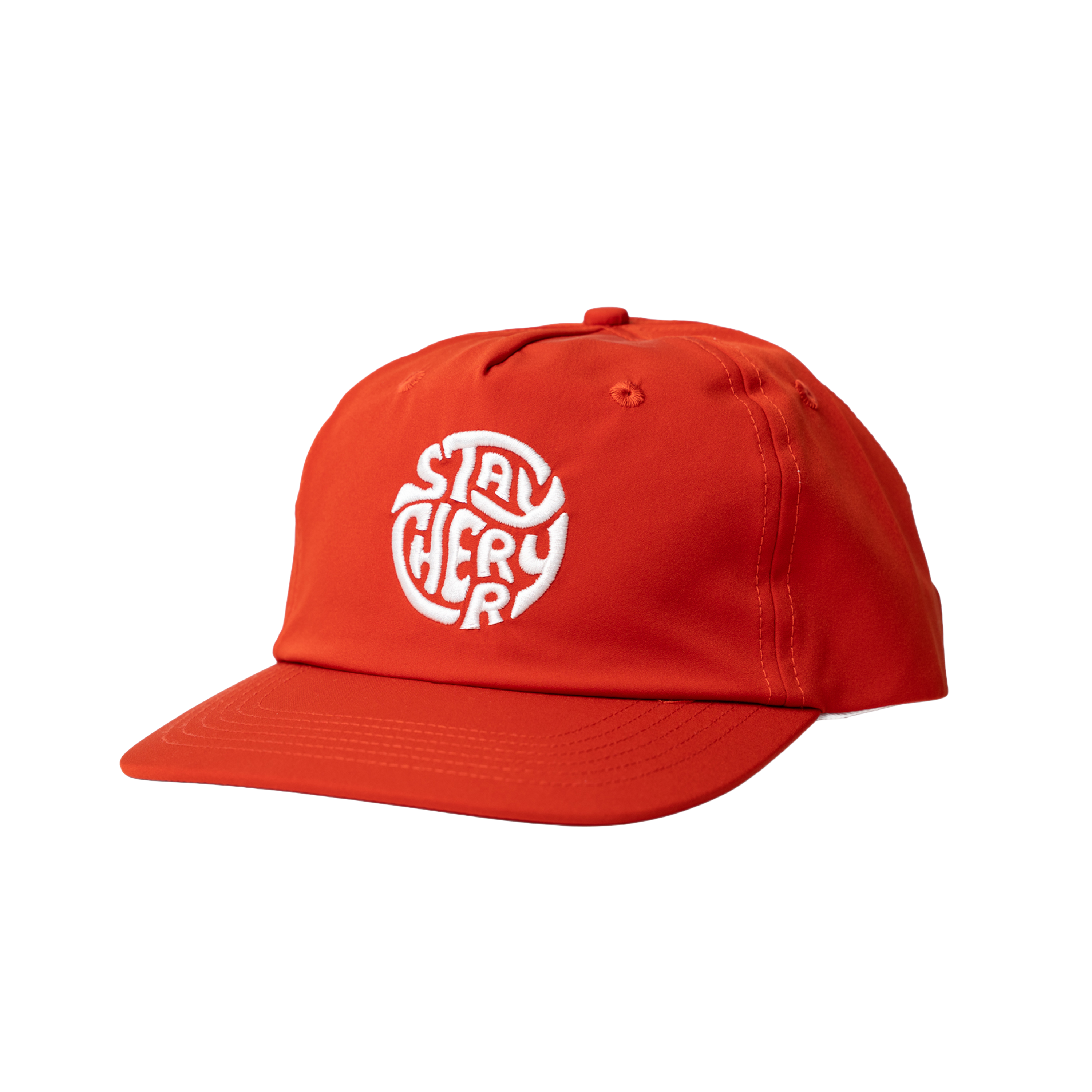 Stay Cherry Snapback - cherry tomato