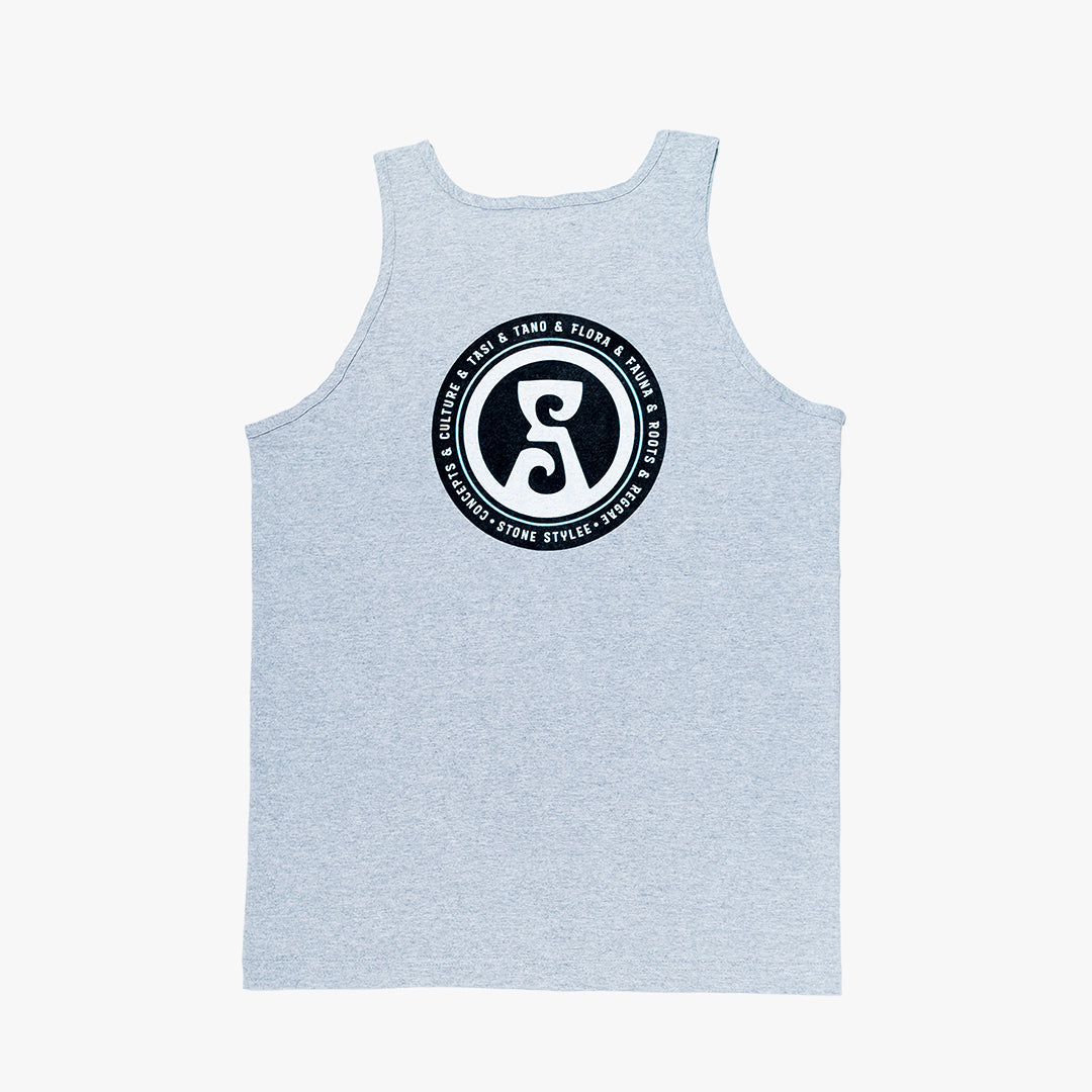 Bio Badge Tank - grey  STONEstylee   