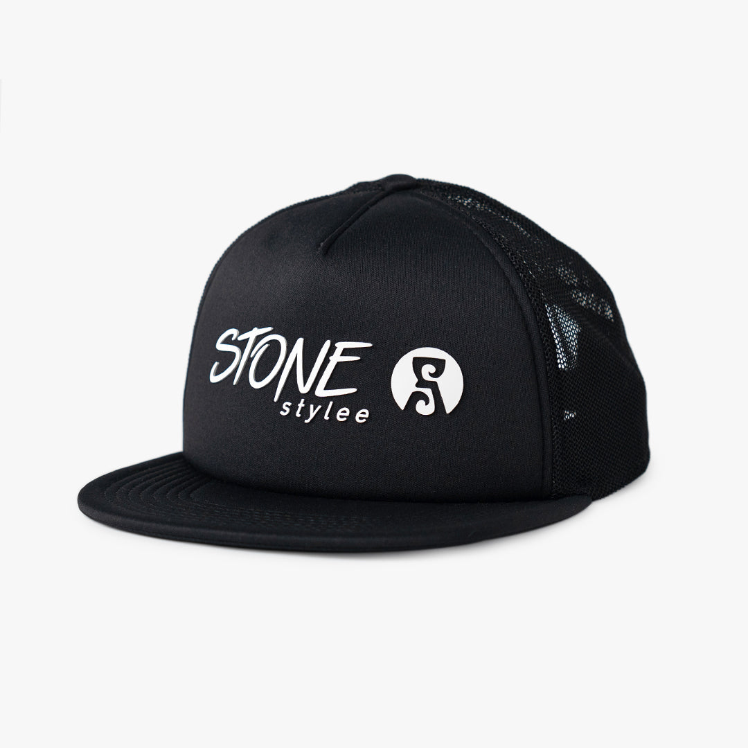 Script Lockup Trucker - black Hats STONEstylee   