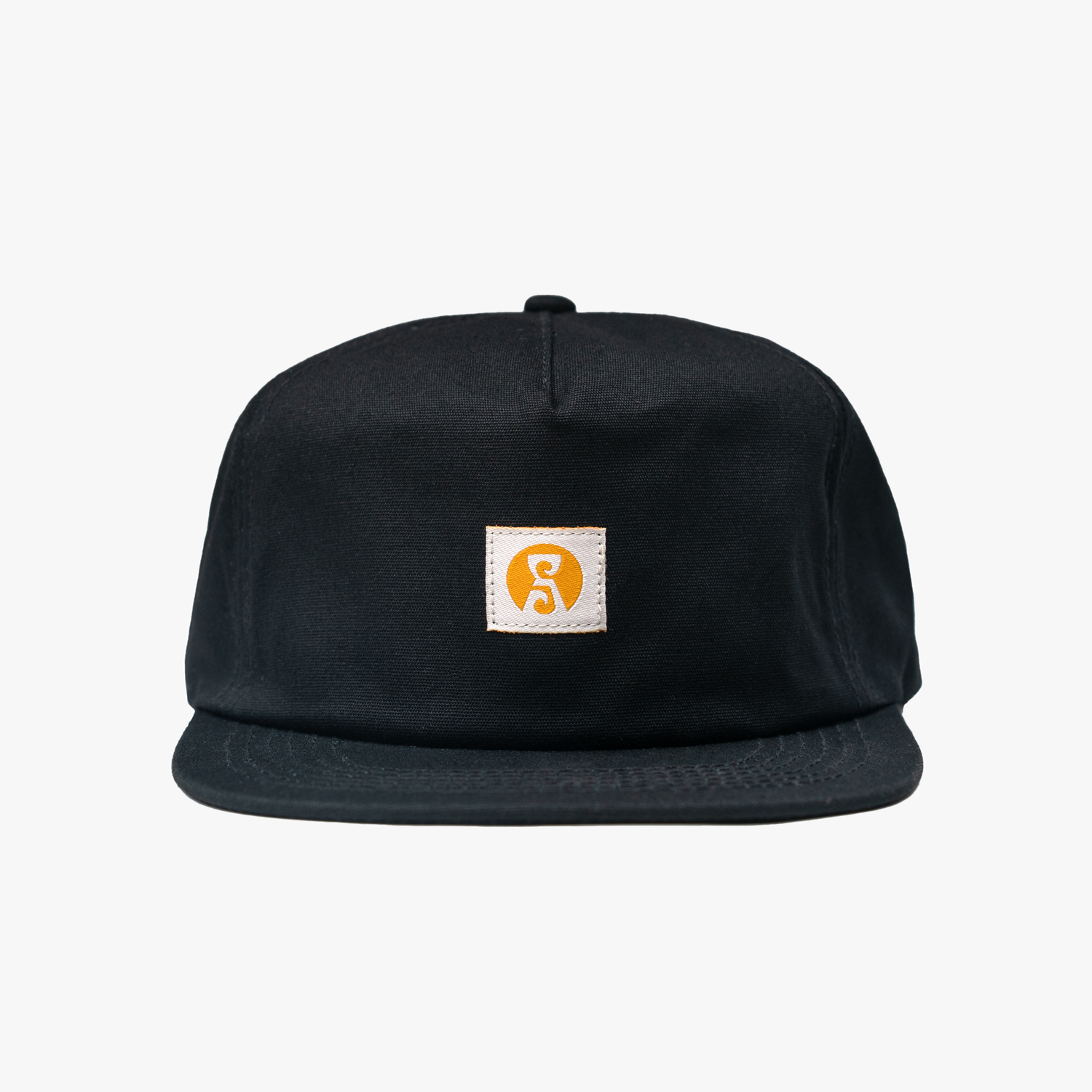 Stone Label Snapback - black Hats STONEstylee   