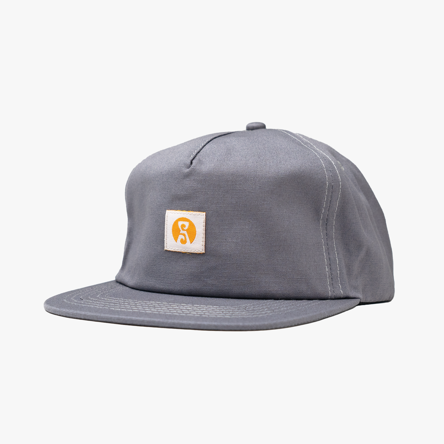 Stone Label Snapback - grey Hats STONEstylee   