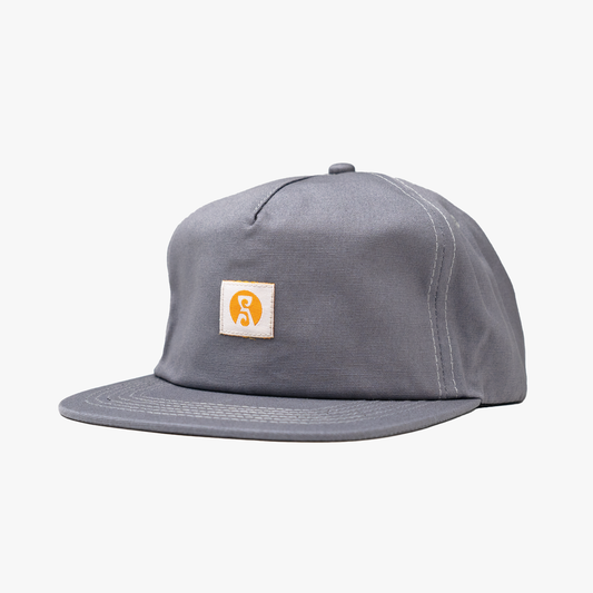 Stone Label Snapback - grey Hats STONEstylee