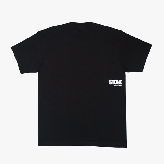 Standard Logo Tee - black shirts STONEstylee   